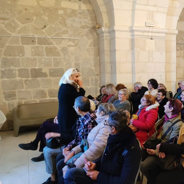 Abbaye aux Dames conférence C Trébuchet #Abbaye aux Dames Rencontre culturelle